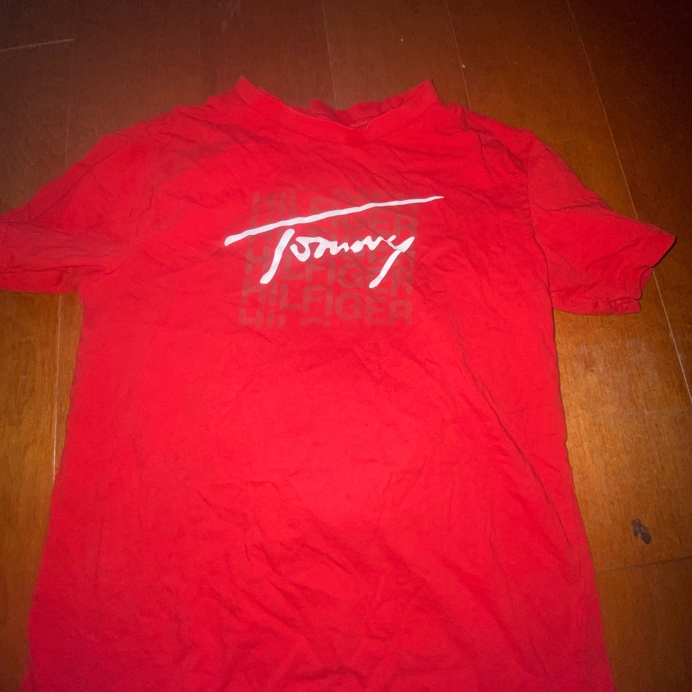 Tommy Hilfiger Bold Red Tee
